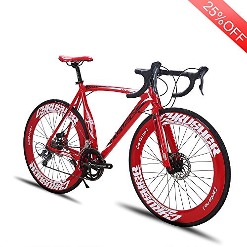VTSP Upgrade XC700 Road Bike Red Road Bicycle For Man 56CM… Flickr
