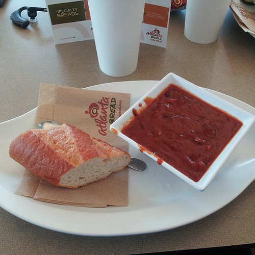 Business Lunch atlanta great chili Flickr