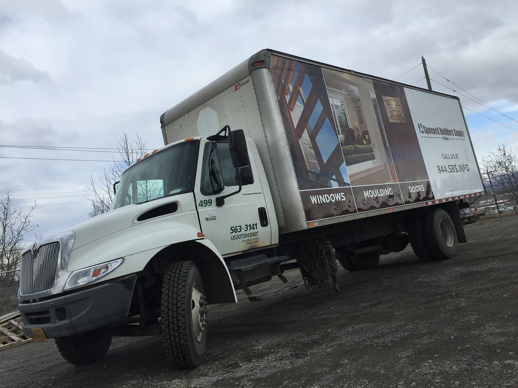 SBS Box Truck Wrap Anchorage Sign & Design Flickr