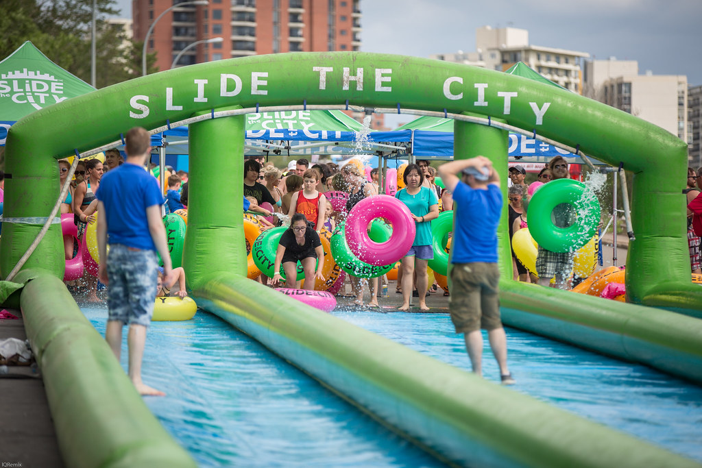 Slide The City Edmonton Slide the City returns for the 2… Flickr