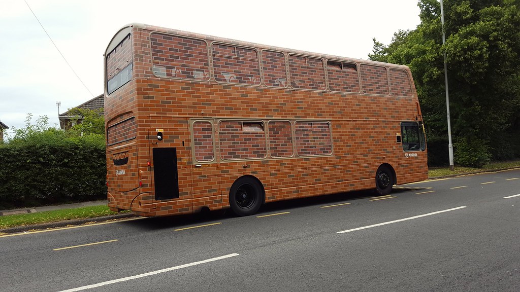 Bricked Seen this bus coming up Upton Rd on 25/5/16. With … Flickr