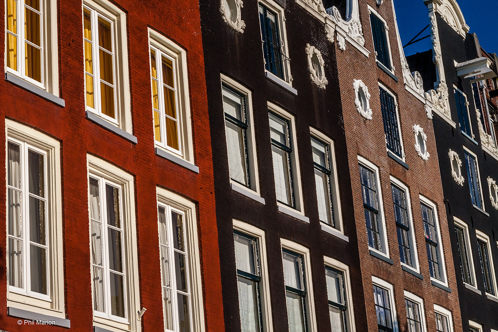 Amsterdam row houses Phil Marion (201 million views) Flickr
