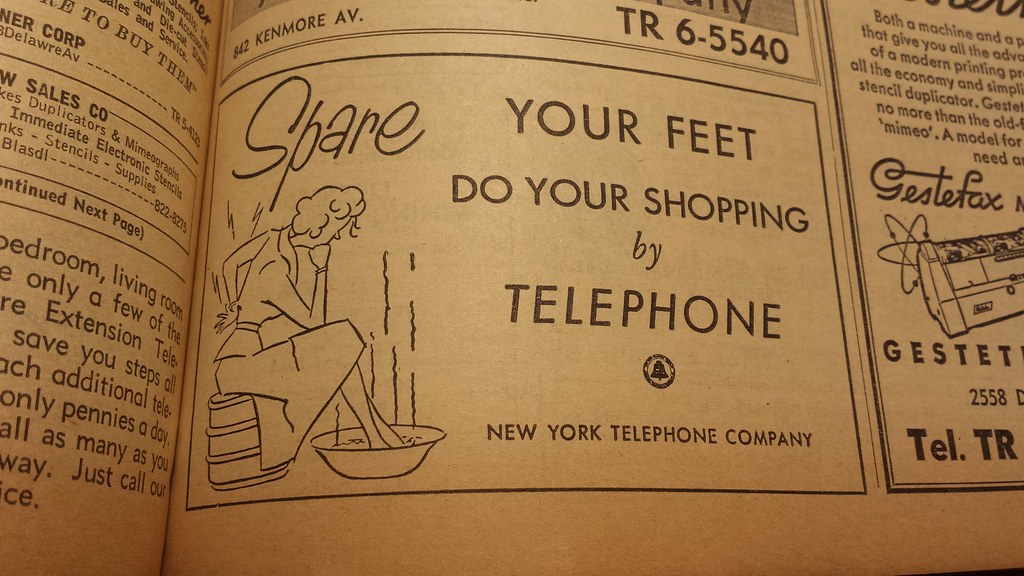 Vintage Telephone Book Ads Buffalo NY Vintage Telephone Bo… Flickr