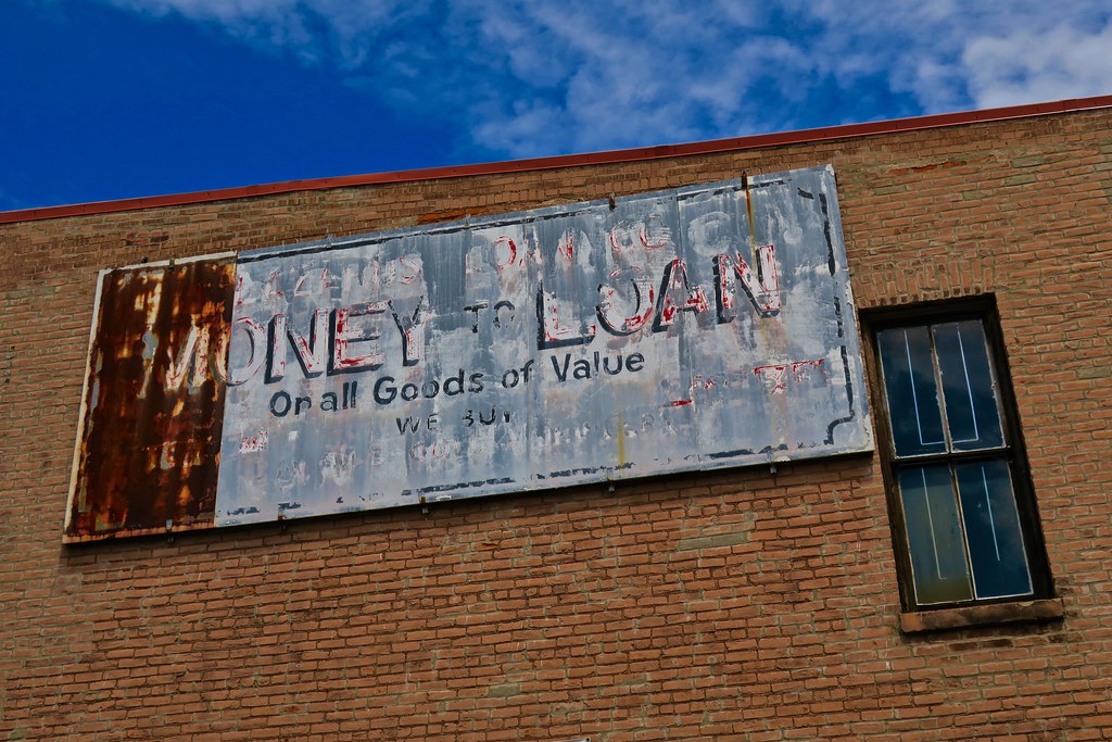 Money To Loan, St. Paul, MN Rusty faded sign that says "Mo… Flickr