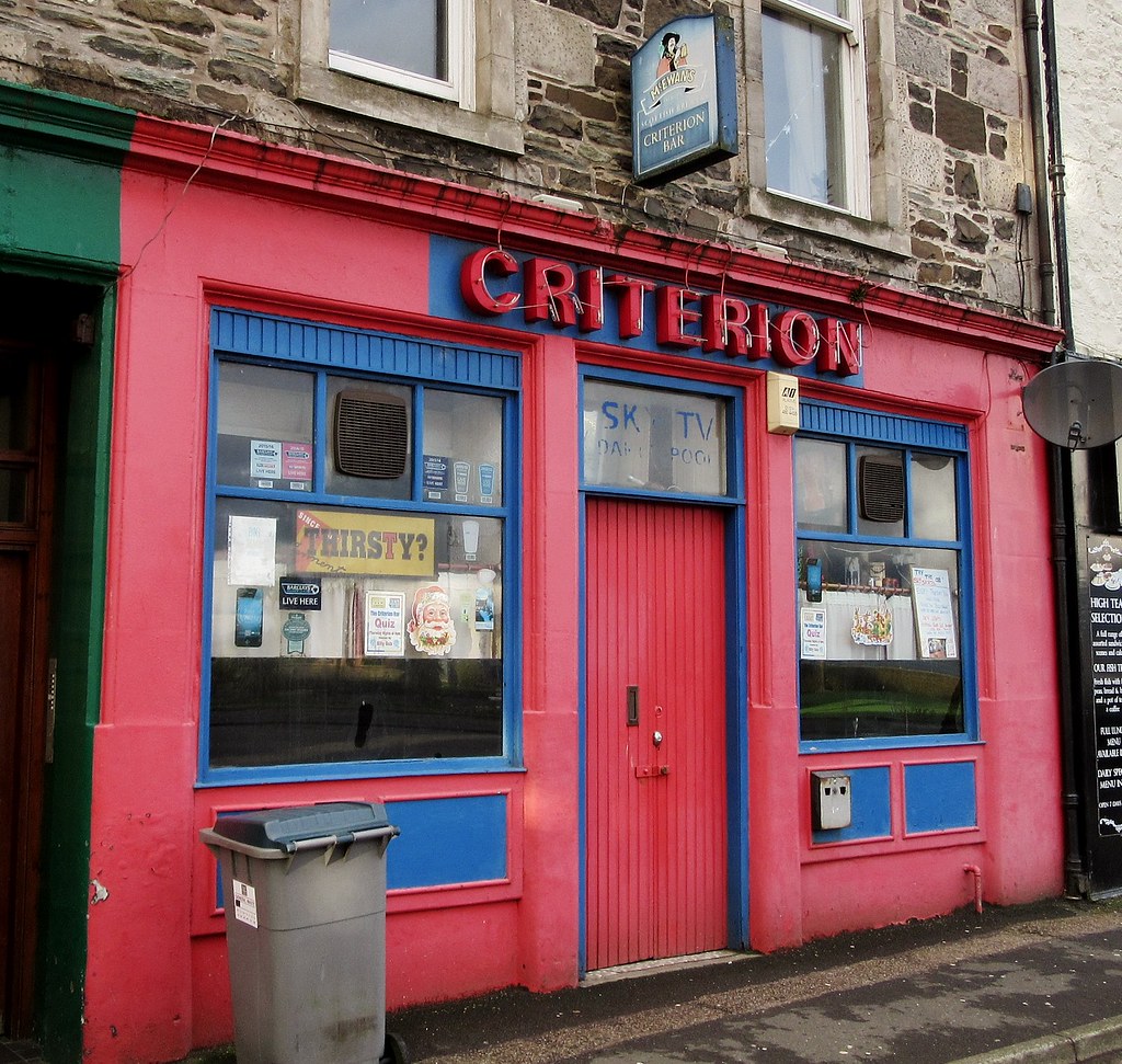 The Cri Criterion bar, Rothesay IG 12/5/23 Neil King Flickr