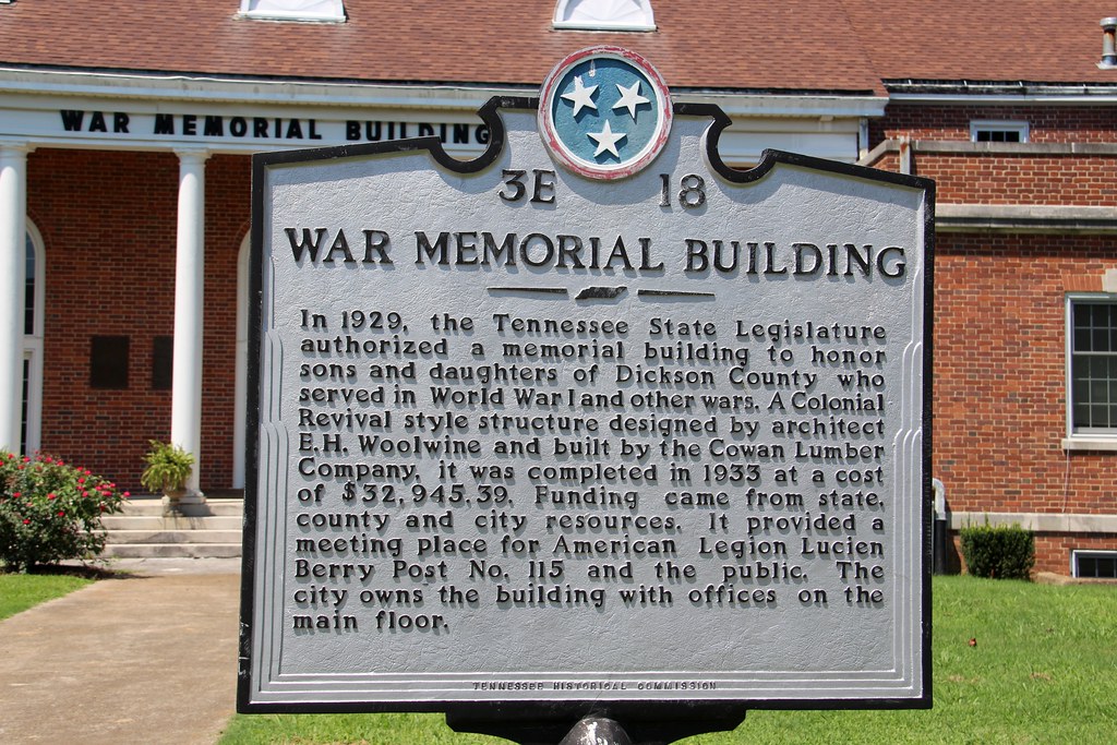 Dickson County War Memorial Building (Dickson, Tennessee) Flickr