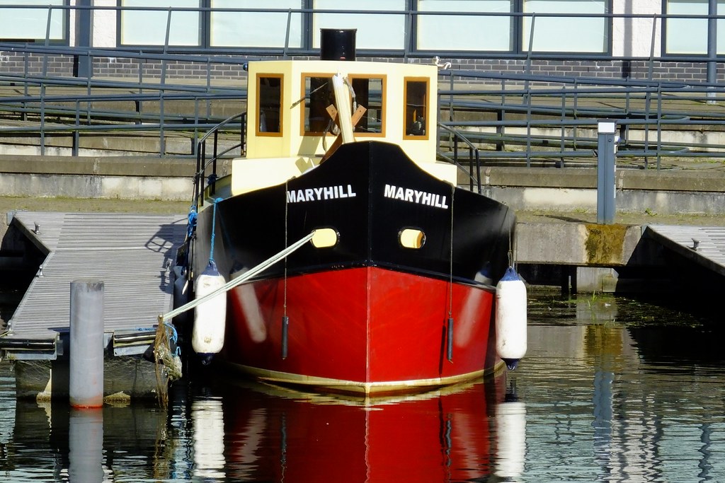The Maryhill 02 The Maryhill moored in the modern marina a… Flickr