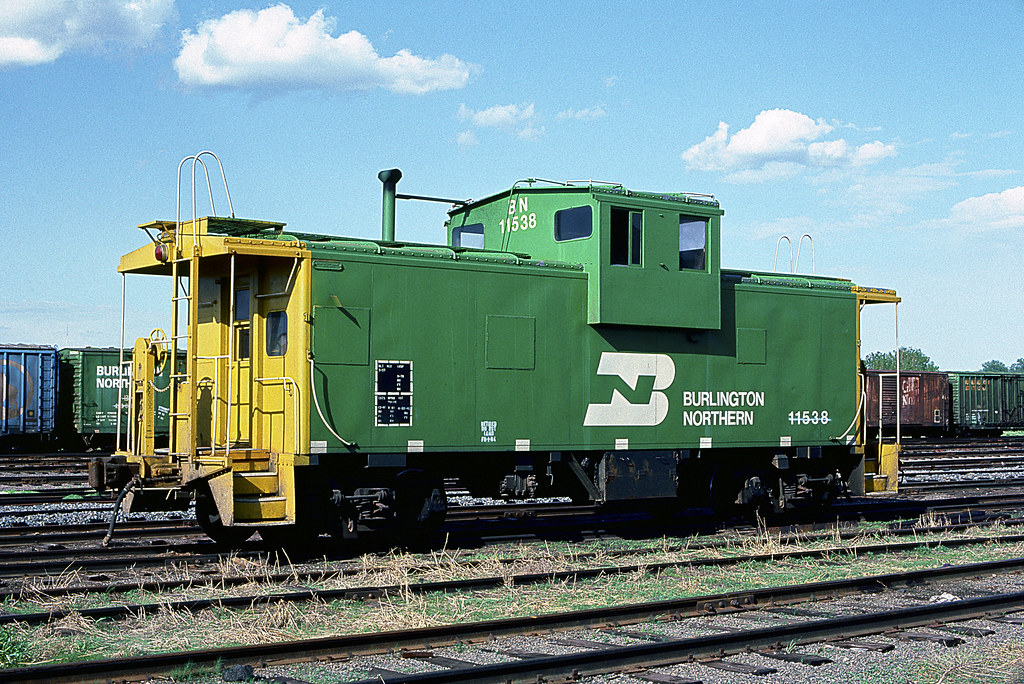 BN Cabose 11538 Burlington Northern Railroad caboose 11538… Flickr