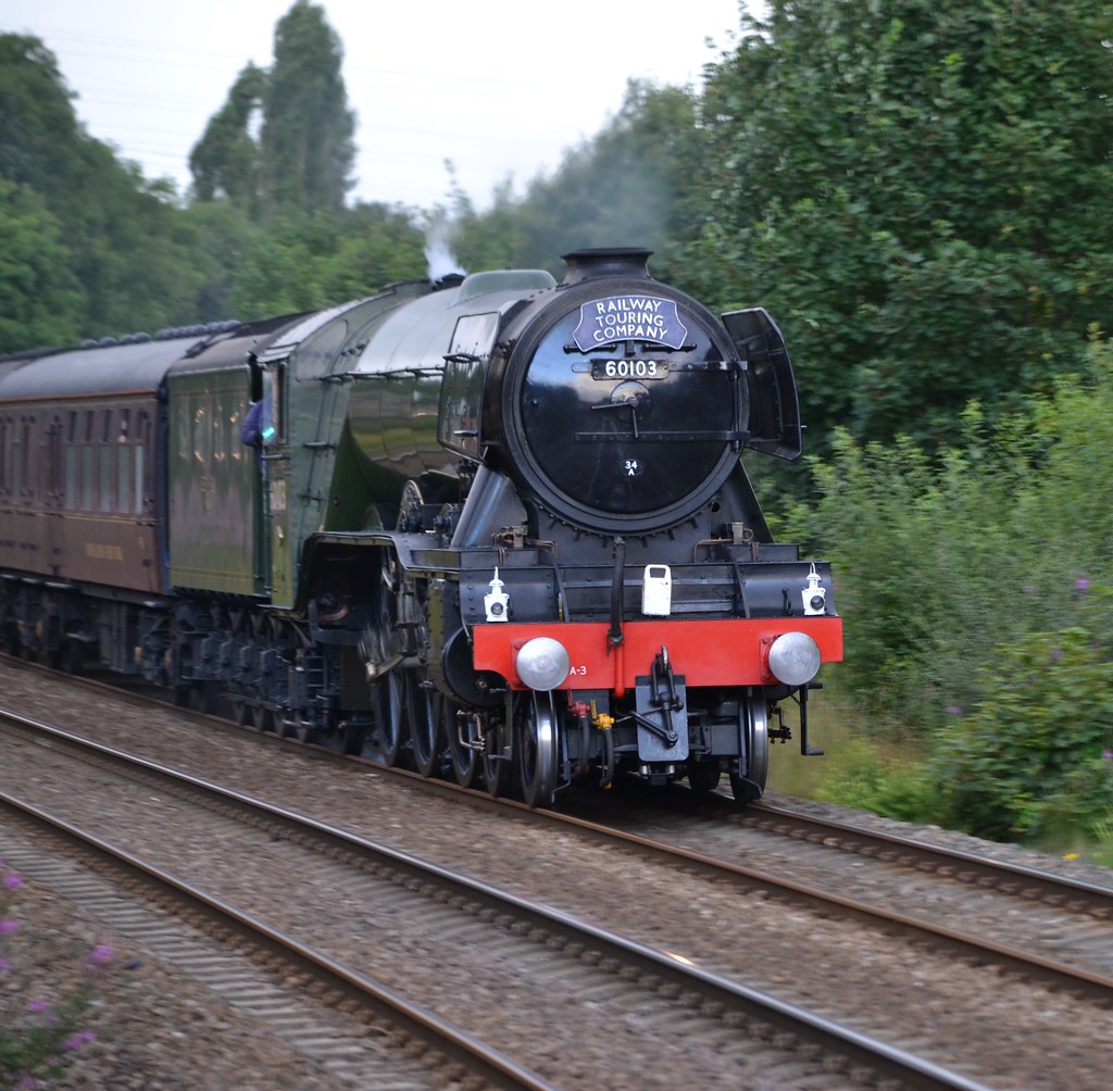 Flying scotsman passes stella park near blaydon newcastle … Flickr