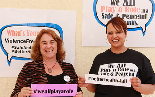 San Jose Job Corps Staff Leslie Gilroy and Chondra Brooks