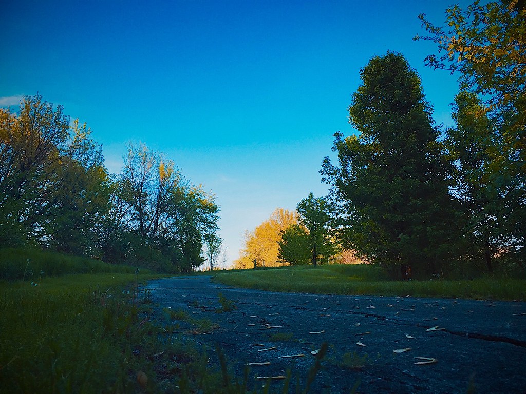 Just around the bend Walking trail in Kearney Missouri Michael