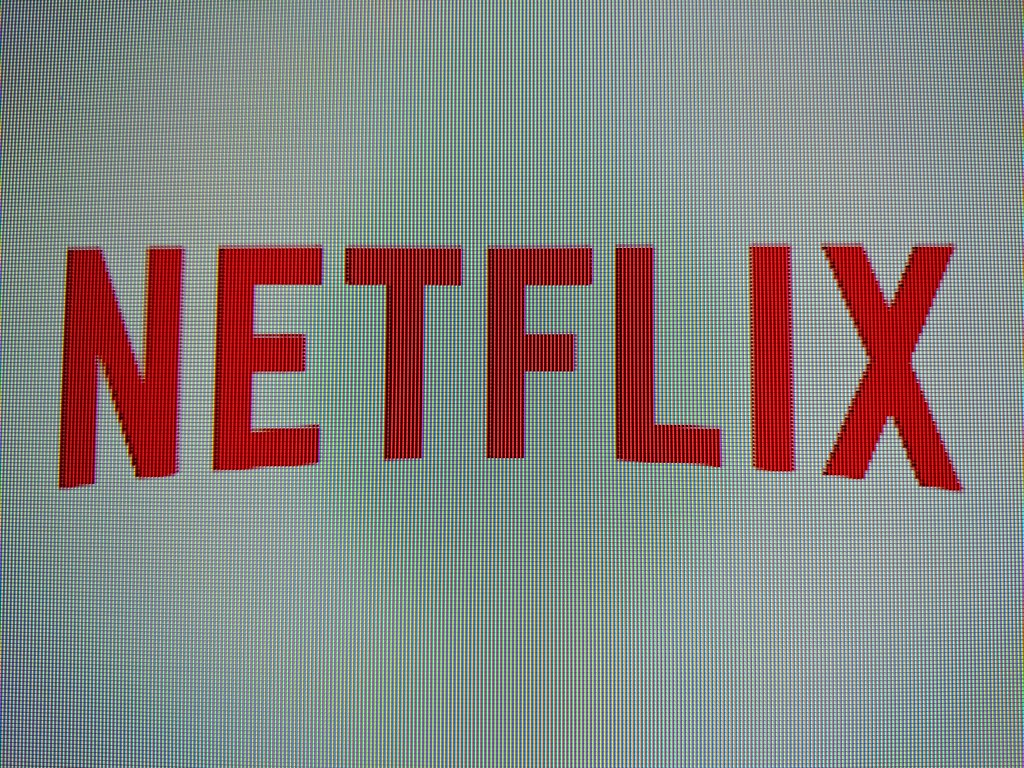 Red NetFlix Logo on TV Screen Honolulu April 18, 2018 R… Flickr