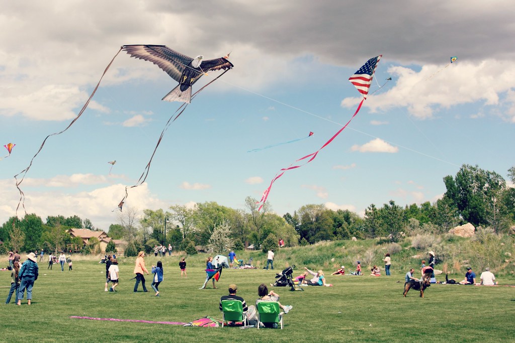 Kites in the Park, Fort Collins, Colorado muora Flickr