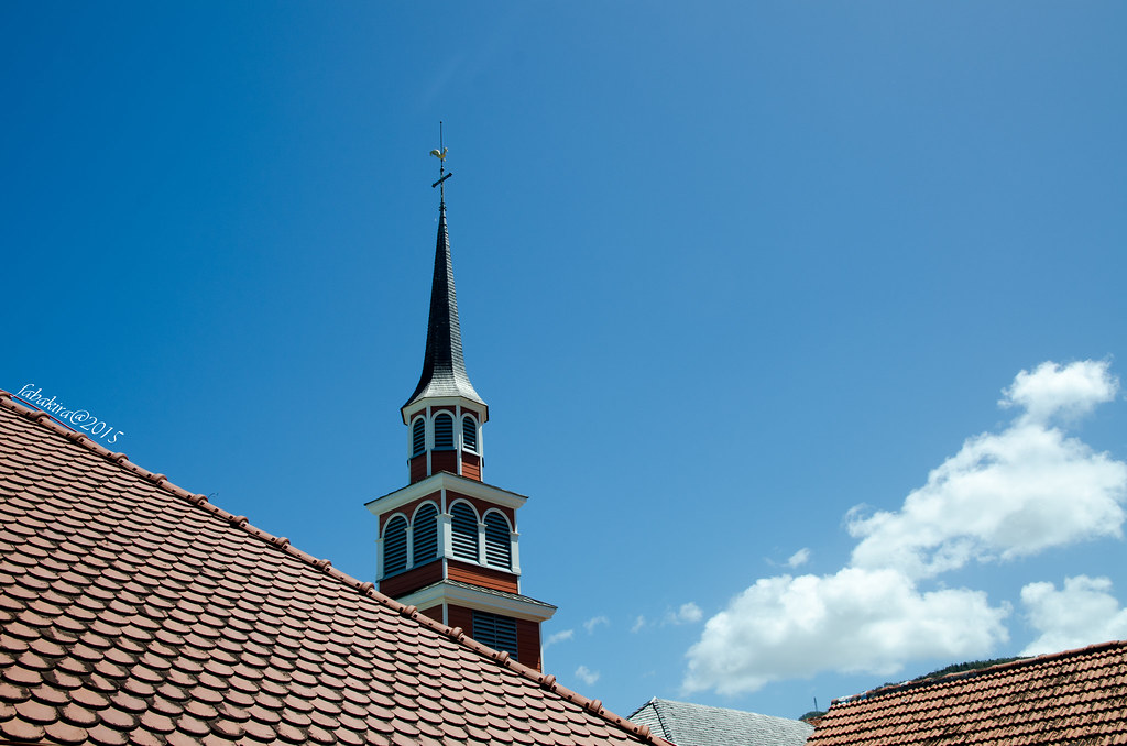 Clocher église SaintHenri, commune des Anses d'Arlet, Mar… Flickr