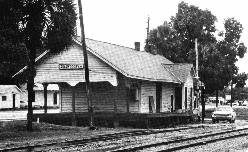 Zellwood depot in 1971 The Tavares Orlando & Atlantic Rail… Flickr