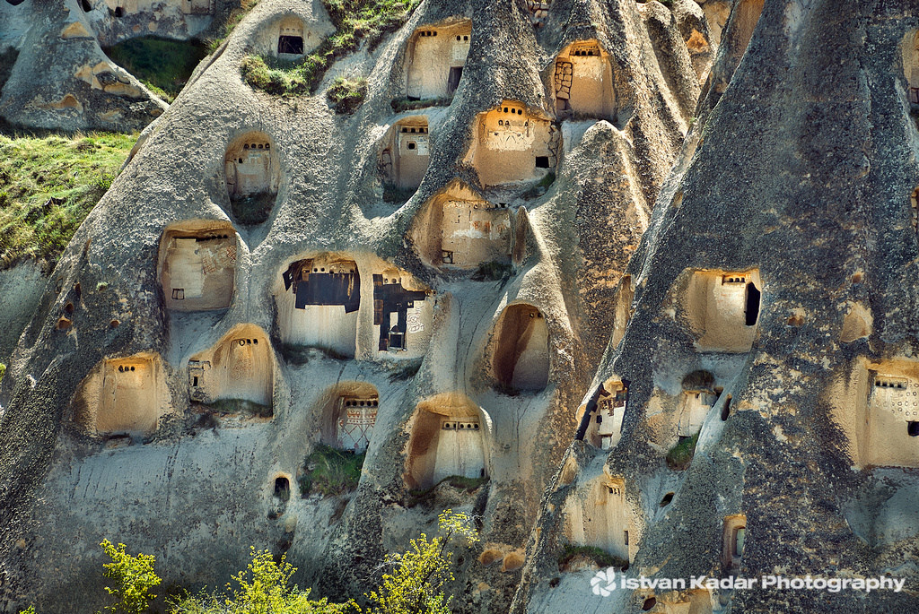 Rock Houses of Cappadocia Ancient volcanic eruptions blank… Flickr