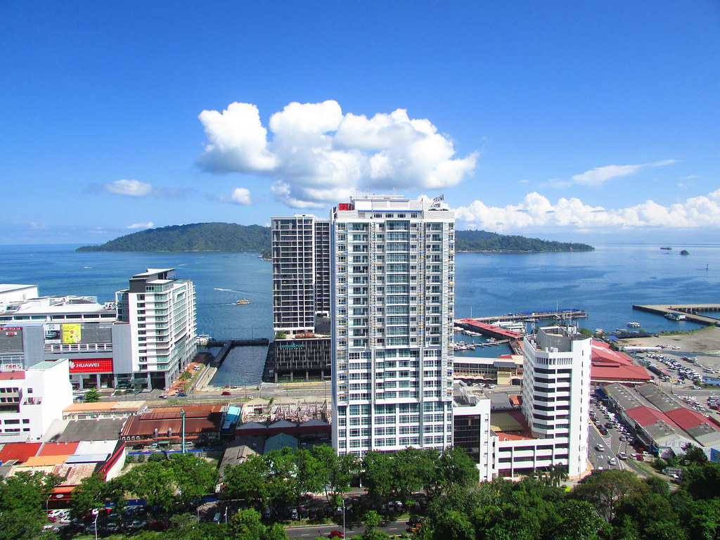 Kota Kinabalu Sea View from Signal Hill A beautiful and cl… Flickr