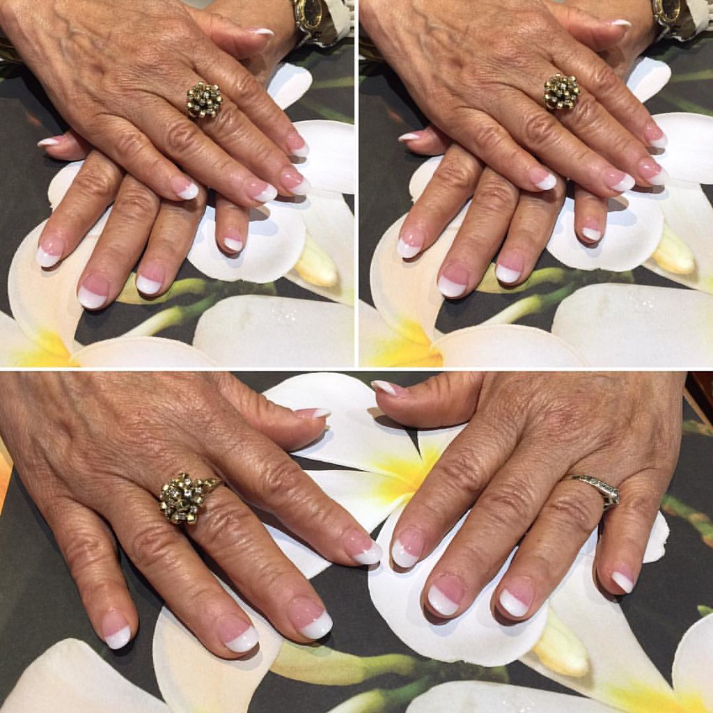 Acrylic Refill Pink and White for Mrs. Thompson. Thanks fo… Flickr