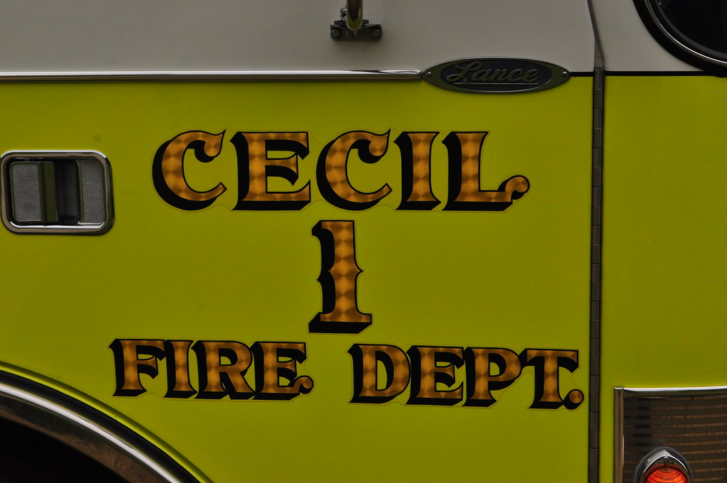 Cecil Fire Company Engine 2952 1990 Pierce Triborough Flickr
