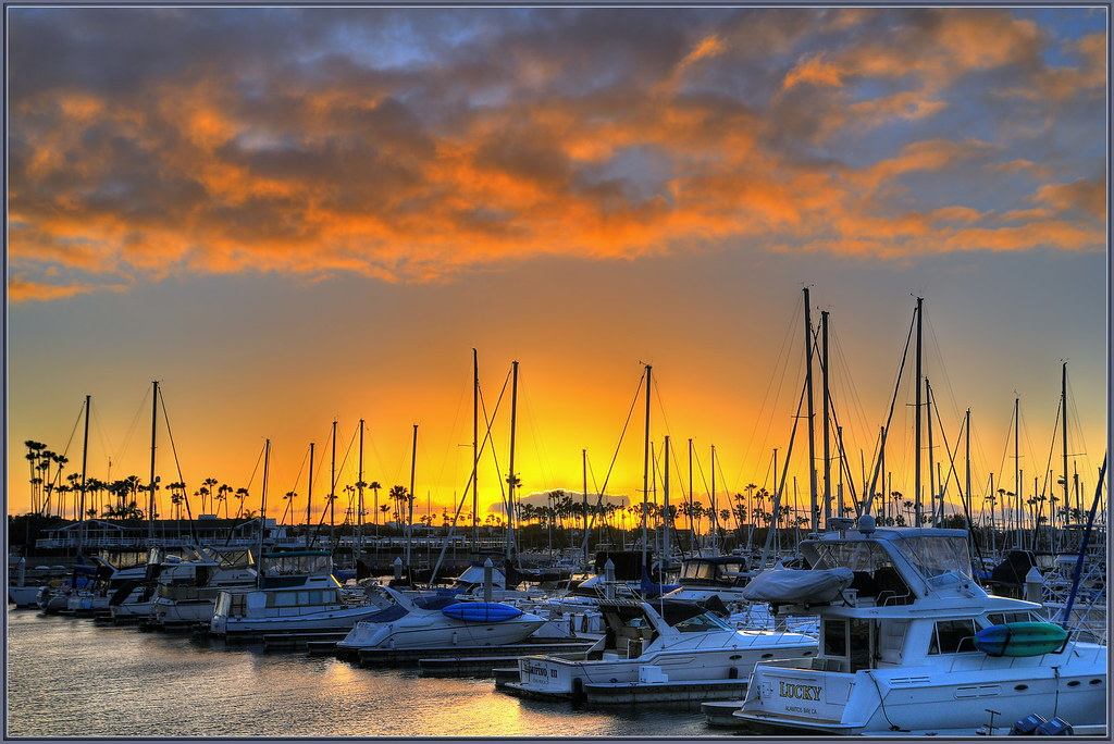 Alamitos Bay Sunset Long Beach, Ca. tdlucas5000 Flickr
