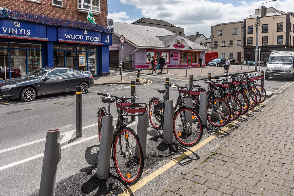 LIMERICK BIKE SHARE SCHEME [The Milk Market Docking Statio… Flickr
