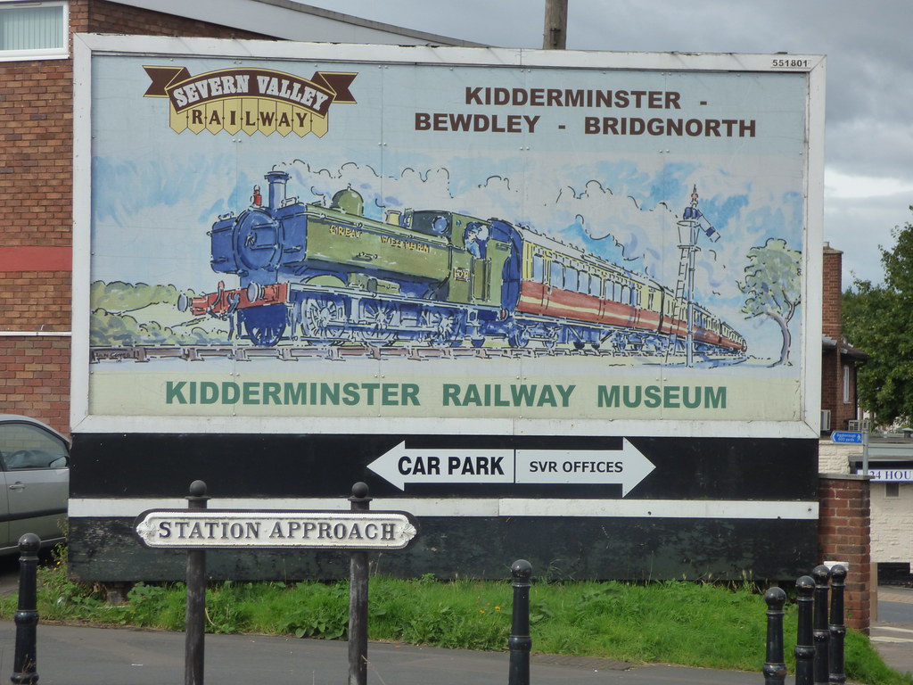 Kidderminster Town Station Severn Valley Railway billb… Flickr