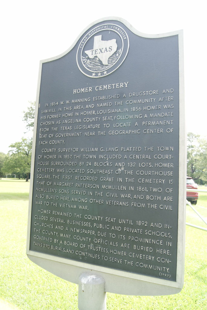 Homer Cemetery In 1854 W. W. Manning established a drugsto… Flickr