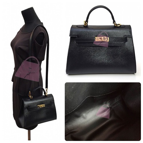 Hermes Kelly Mini Black Harga Retail 185.000 Size 27 x 1… Flickr