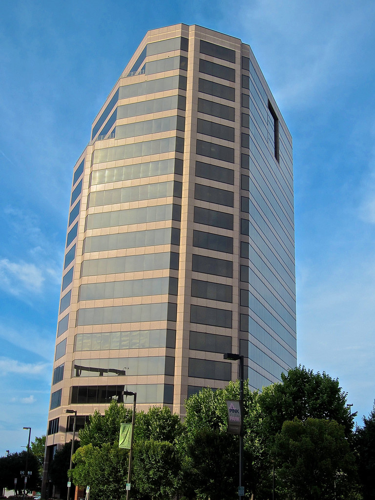 Office Tower, Greensboro, NC A highrise office building i… Flickr