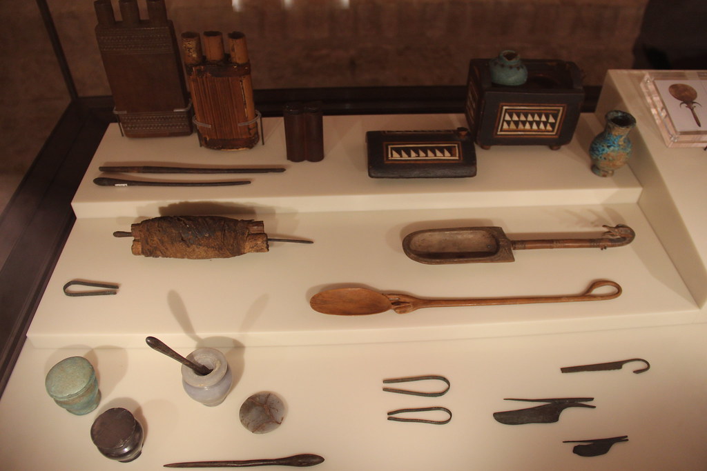 Ancient Egypt Utensils Egyptian Gallery, Neues Museum, Ber… Flickr