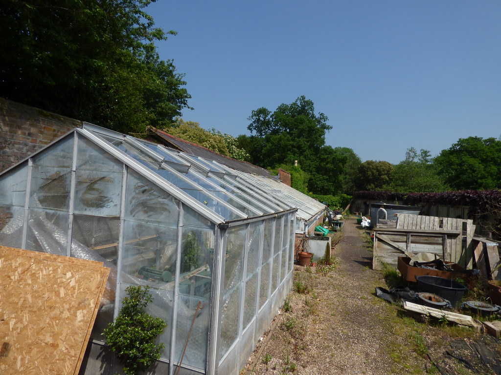 The Walled Garden at Coughton Court greenhouse A visit t… Flickr