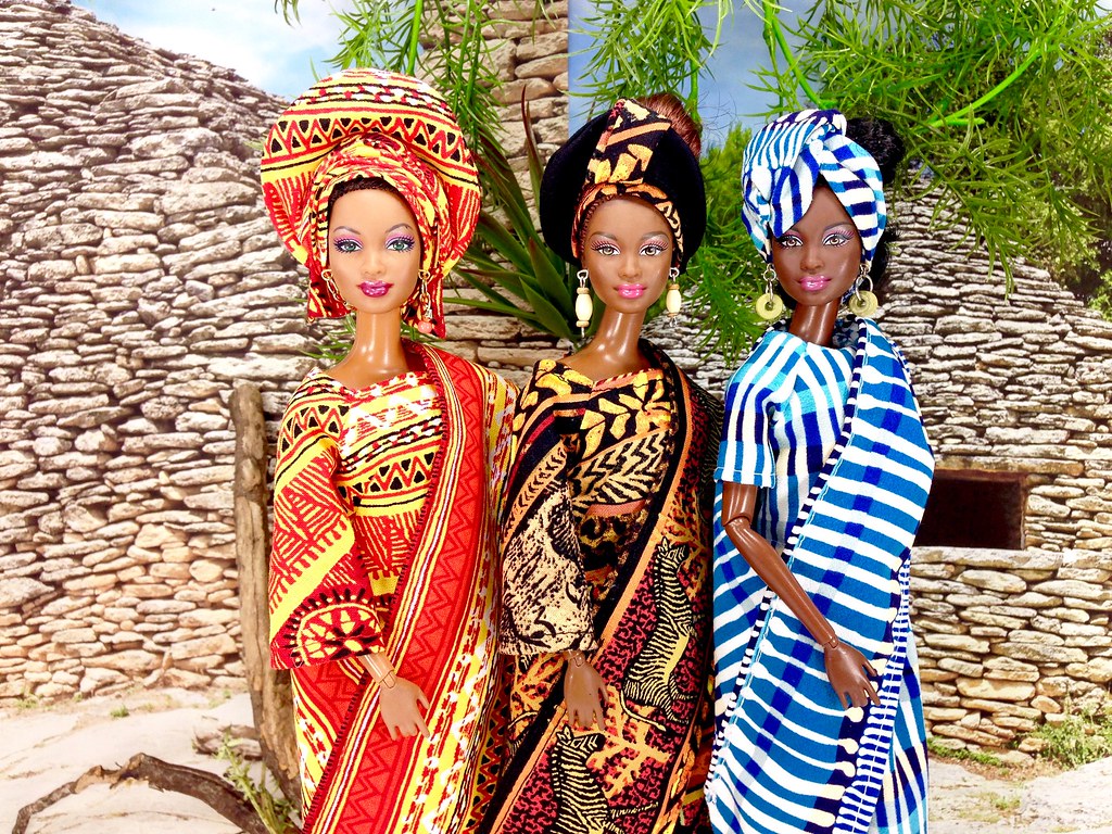 African Barbie Doll Dresses Flickr