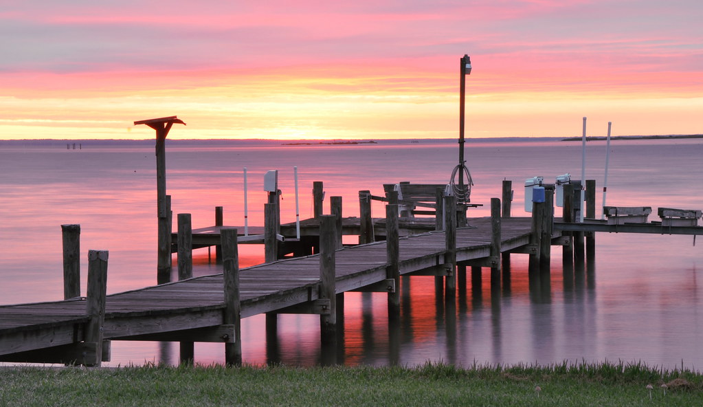 Sunrise on August 9th Stratford Harbour VA maj22443 Flickr