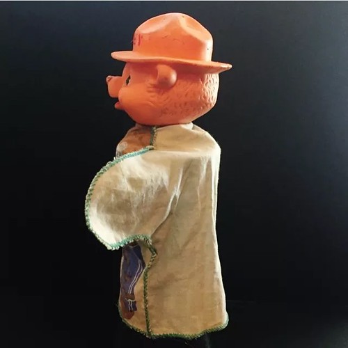 RARE Vintage circa 1957 Smokey Bear Hand Puppet http//ow.… Flickr