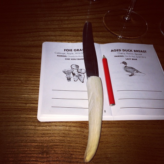 Cool knife. Ayn and I are reversed compared to our last La… Flickr