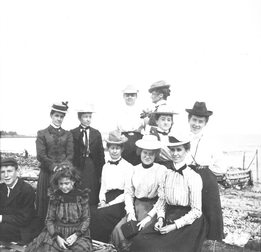Crescent Beach July 1900 "Pictures taken at Crescent Beach… Flickr