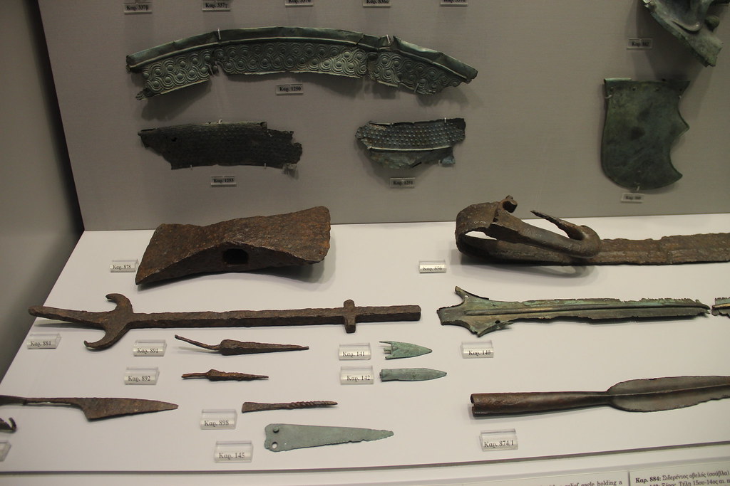 Ancient Greece Bronze & Iron Weapons Bronze Gallery, Natio… Flickr