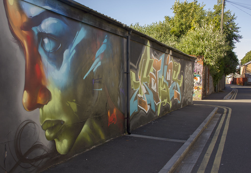 Elm Street Graffiti Alley, Cardiff Jeremy Segrott Flickr