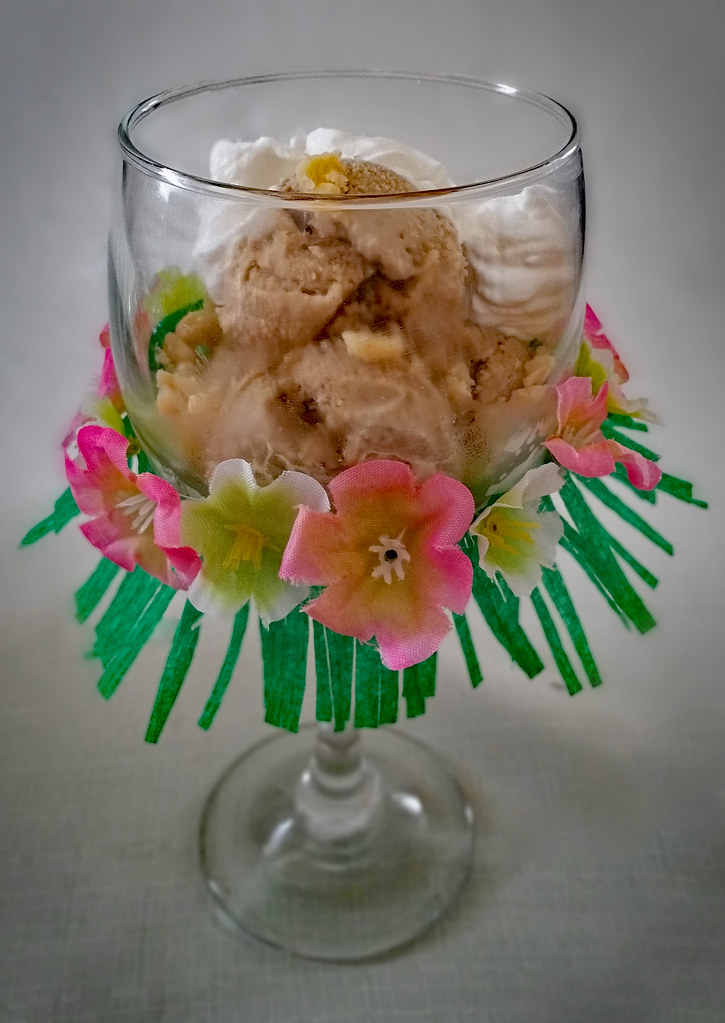 Kona coffee ice cream Homemade using Kona coffee bought st… Flickr