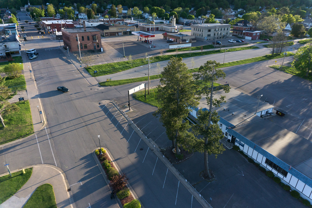 Views over Downtown Munising Evening views of Munising, Mi… Flickr