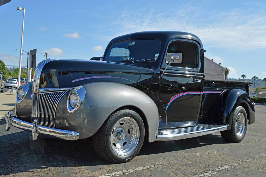 1940 Ford Pickup Weekly classic car show El Cajon, CA Main… Flickr