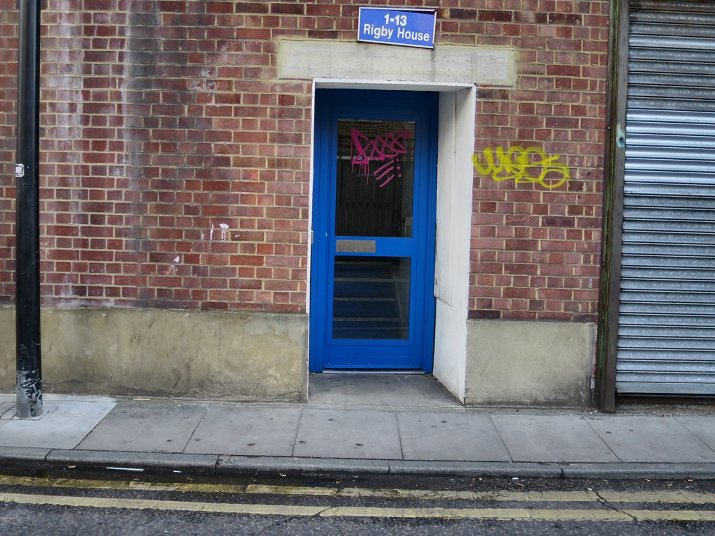 Graffiti Rigby House, Stoneleigh Road, N17 Reported to H… Flickr