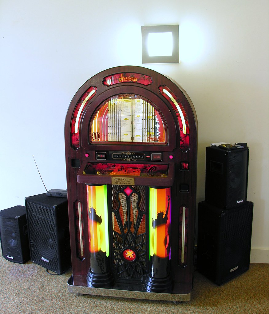 The Jukebox The jukebox we hired for the reception at Quar… Flickr