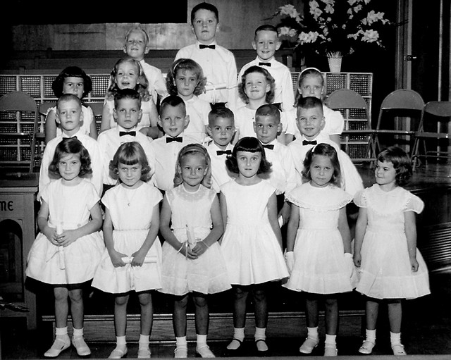 Kindergarten in Shreveport, Louisiana 1963 (Brookwood Baptist Church