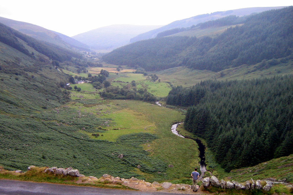 An irish valley Cool and calm, with a little fall hidden b… Flickr