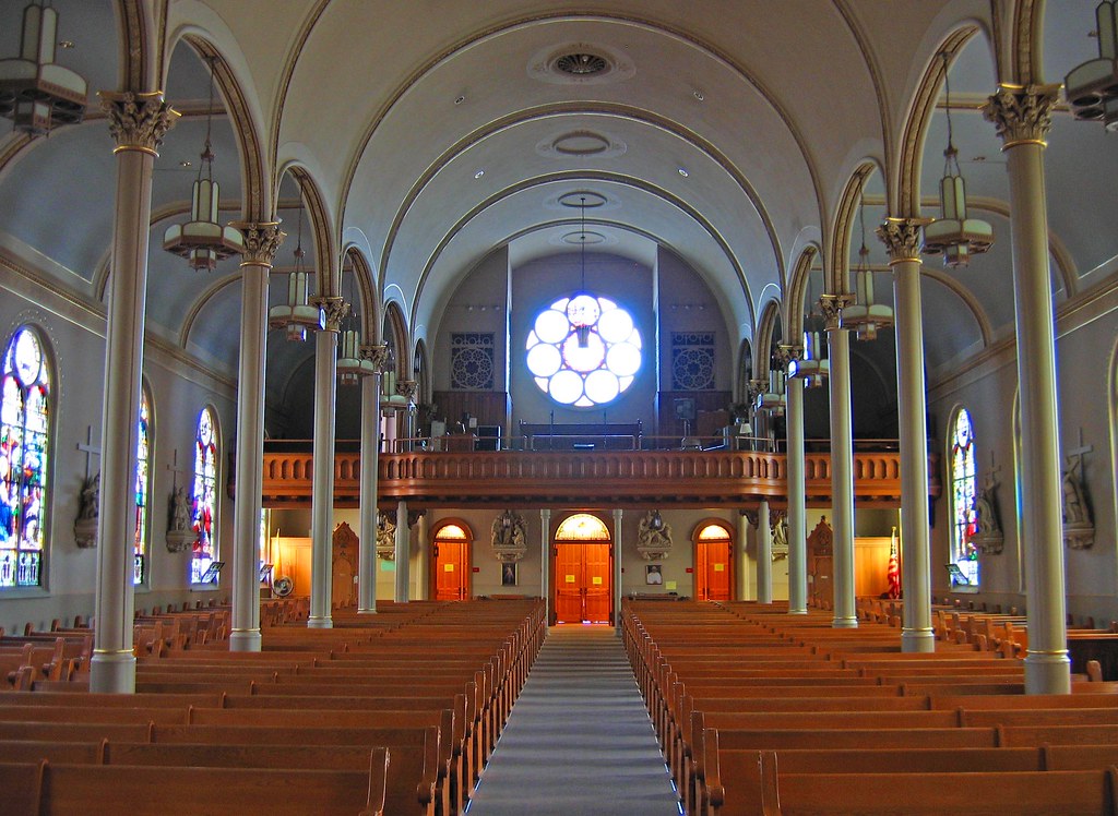 View from the altar St. Michael's Church in Grand Forks, N… *Jeff