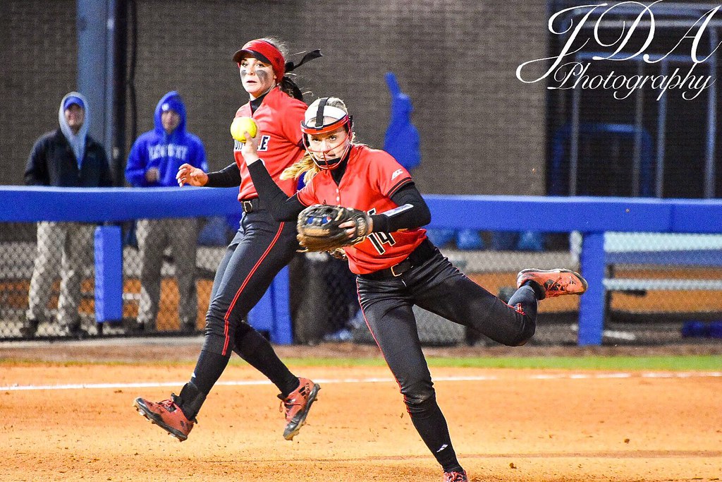 Louisville Softball vs Kentucky. April 4, 2018. Flickr