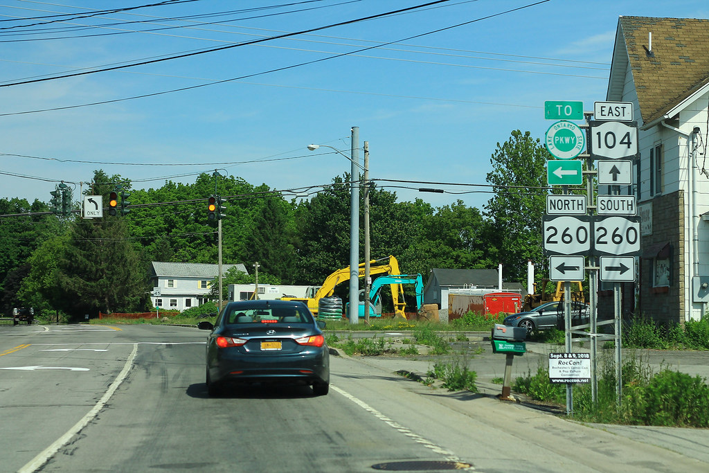 NY104 East NY260 Signs Clarkson NY formulanone Flickr