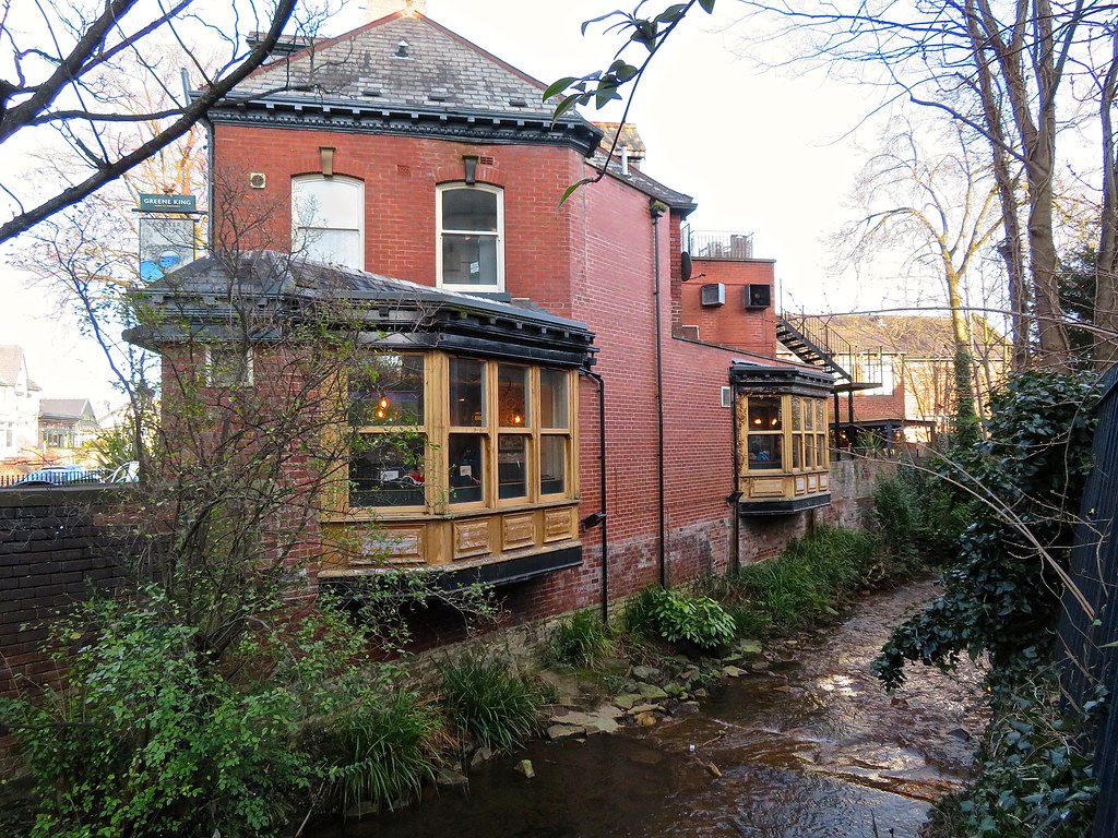 Sheffield The Porter Brook, Ecclesall Road, Sharrow Vale, … Flickr