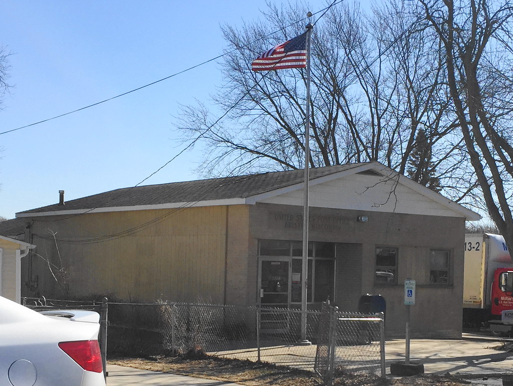 United States Post Office, Bristol, Wisconsin *Hajee Flickr